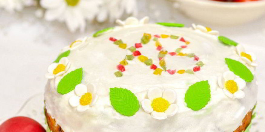 Рецепт кулича с цукатами и изюмом