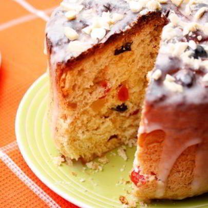 Миндальный кулич