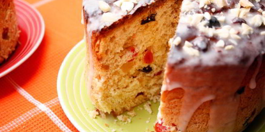 Рецепт миндального кулича