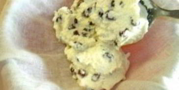 пасха из творога с изюмом