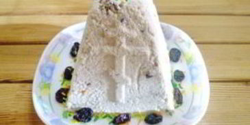 пасха из творога