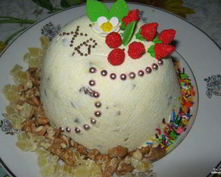 Пасха из жирного творога