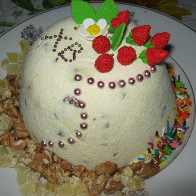 Пасха из жирного творога