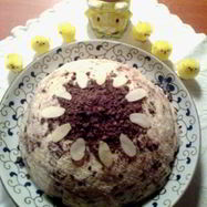 Рецепт Пасхи миндальной заварной