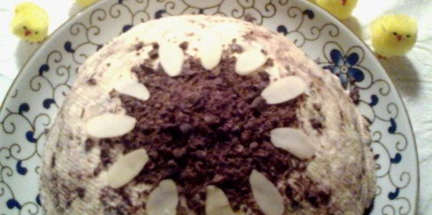 Рецепт пасхи миндальной заварной