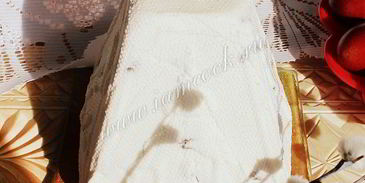 пасха сырая творожная со сгущенкой