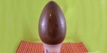 пасхальное шоколадное яйцо