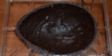 пасхальное шоколадное яйцо