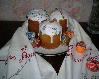 Пасхальный кулич