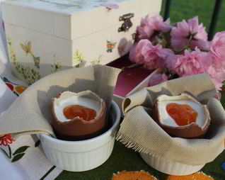 Шоколадные пасхальные яйца