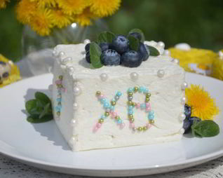 Творожная пасха с маком