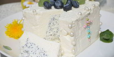 творожная пасха с маком