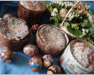 Творожный кулич