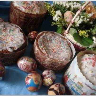 Творожный кулич