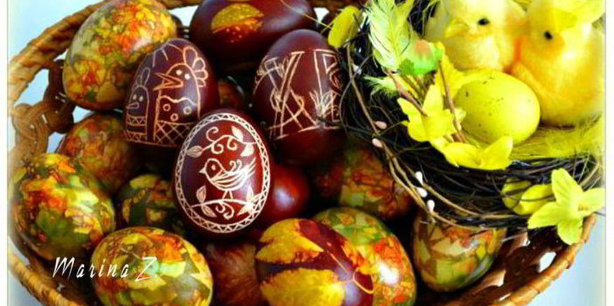 Рецепт яиц варенных в луковой шелухе