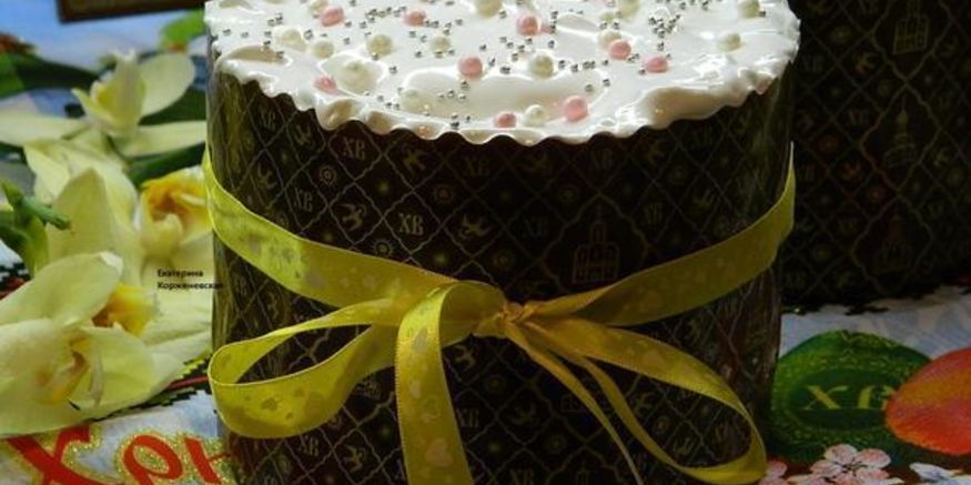 Рецепт экспресс-кулича