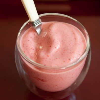 Клубничный щербет