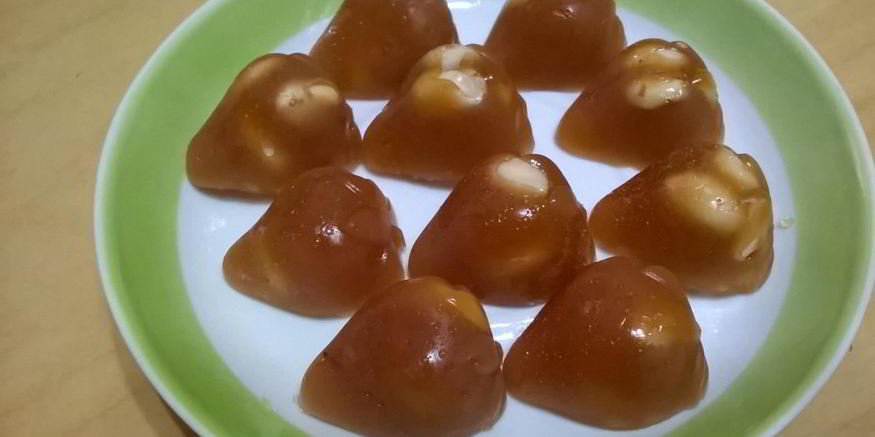 Рецепт щербета с арахисом