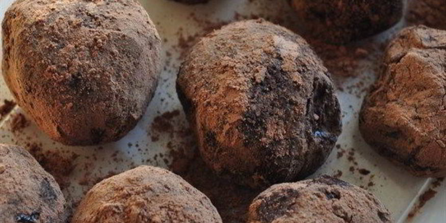 Рецепт шоколадных трюфелей с ванилью