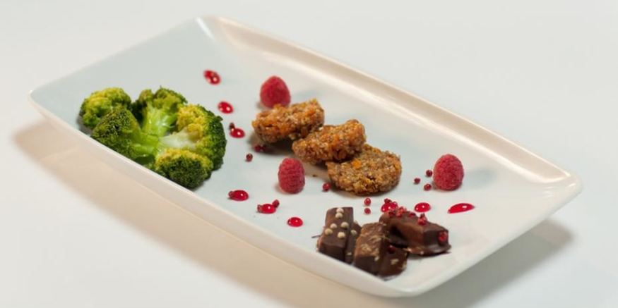 Рецепт сладких овощей и сало в шоколаде