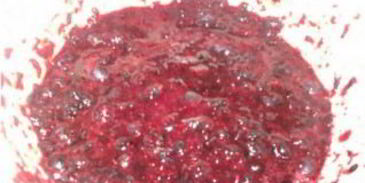 черничное суфле