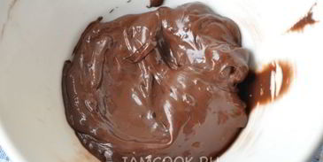 черно-белый торт-суфле