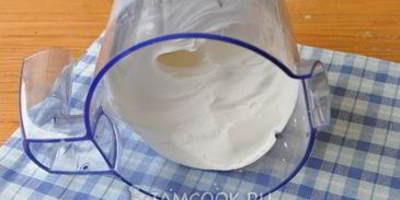 черно-белый торт-суфле