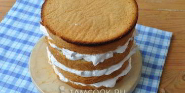 черно-белый торт-суфле