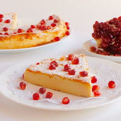 Чизкейк-суфле из трех ингредиентов