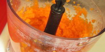 корзиночки с морковным суфле, вешенками и тыквенными семечками