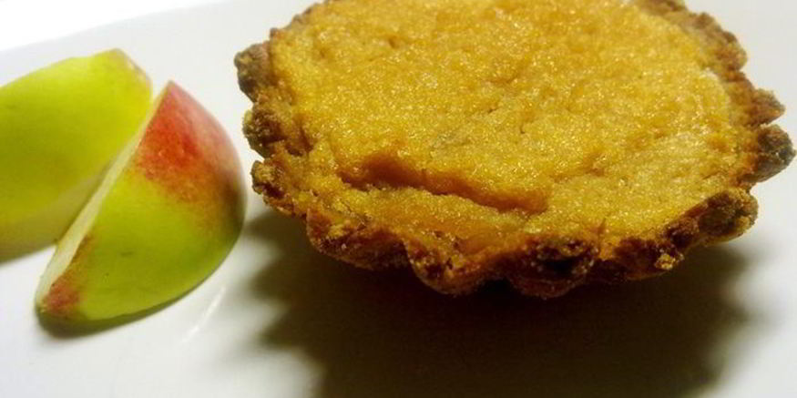 Рецепт корзиночек с яблочным суфле