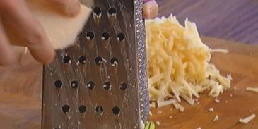 крабовое суфле с чеддером и пармезаном