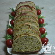 Рецепт Куриного суфле с фисташками в беконе