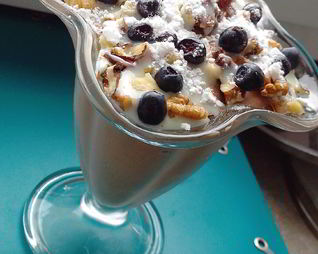 Низкокалорийное творожное суфле