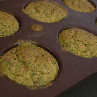 Овощное суфле с беконом