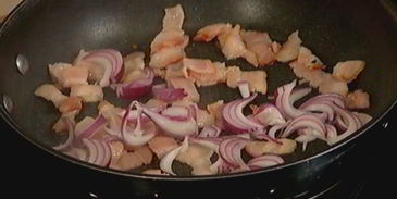 овощное суфле с беконом