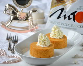 Пряное тыквенное суфле с отрубями