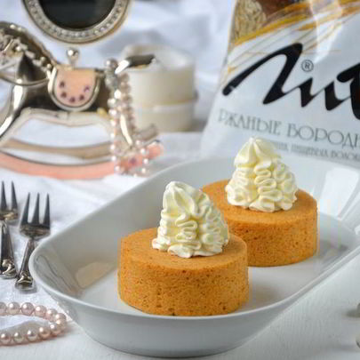 Пряное тыквенное суфле с отрубями