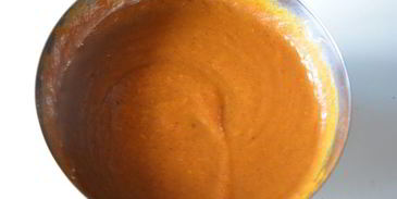 пряное тыквенное суфле с отрубями