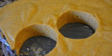 пряное тыквенное суфле с отрубями