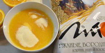 пряное тыквенное суфле с отрубями