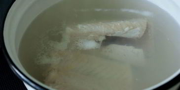 рыбное суфле с горчичным соусом