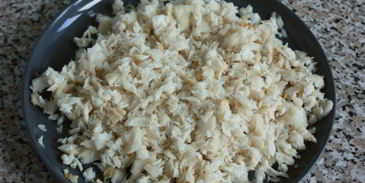 рыбное суфле с горчичным соусом