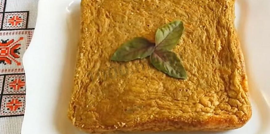 Рецепт суфле из куриной печени в духовке