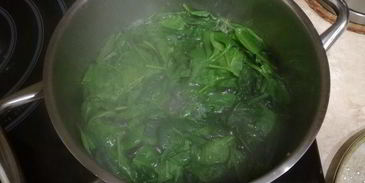 суфле из шпината и моркови