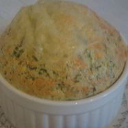 Рецепт Суфле из шпината с пармезаном