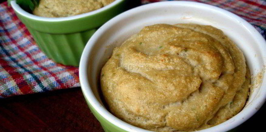 Рецепт суфле из цветной капусты и баклажана