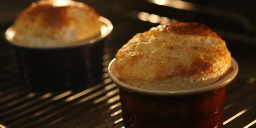 Рецепт суфле из взбитых яиц с курагой