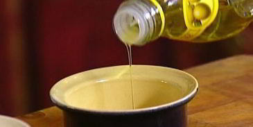 суфле из взбитых яиц с курагой