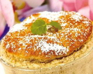 Суфле по-французски из грецких орехов